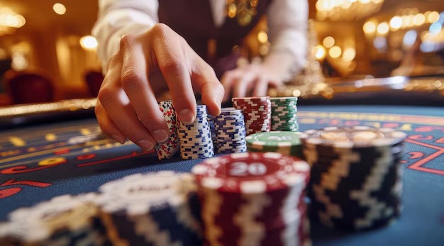 toyib mobile app home screen showing live-dealer tables and sportsbook menu